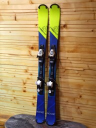 LYŽE FIREFLY ROCKET 125CM + LYŽIARKY SALOMON SPK75 23MP
